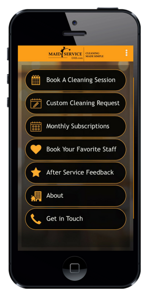 Maid Service Dubai App